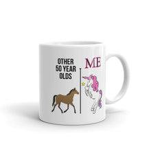 Load image into Gallery viewer, 50th Birthday Gifts for Women - Born in 1970 - 50 Years Old - Personalized Mug for Her - wm4077