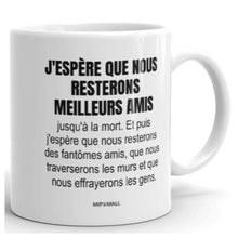 Load image into Gallery viewer, J'espère que nous sommes les meilleurs amis - Tasse à café - Cadeau de Noël - wm5052