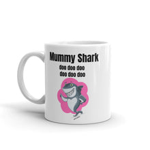 Load image into Gallery viewer, Mummy shark mug, mummy cup, mummy gifts, mother&#39;s day gifts, funny gifts, birthday gifts for mummy, christmas,
